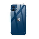 iphone 12 mini 背面フィルム 背面 保護フィルム iPhone12mini 5.4インチ 背面保護 9H 強化ガラス 超耐久 アイフォン12ミニ 5.4inch 保護シート アイフォン12 ミニ ガラス メール便 送料無料