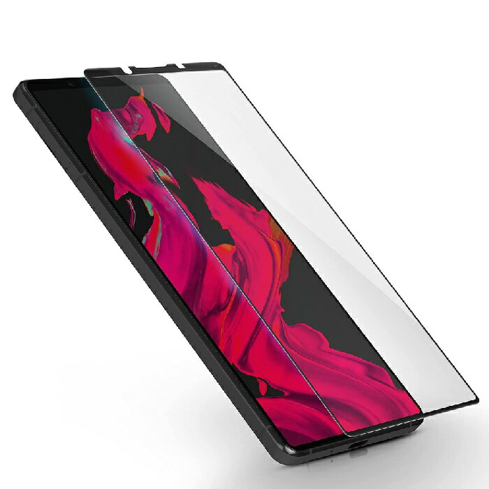 SO-51B docomo 全面保護フィルム Xperia 1 III ガラスフィルム SOG03 au 強化ガラス 9H 全画面保護 メール便