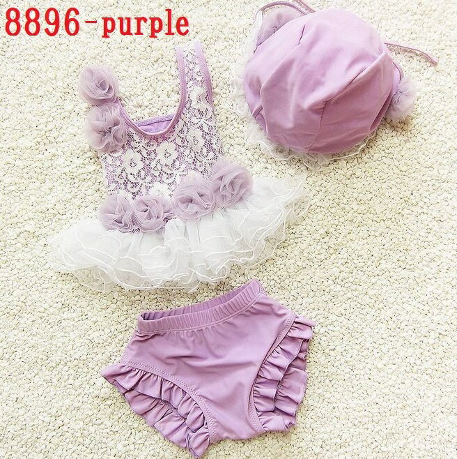 訳あり 送料無料 子供 水着 キッズ 水着 子ども 子供水着 女子 女児用水着 女の子水着 子供用水着 ワンピース水着 3点セット キャップ付き水着 ベビー水着...