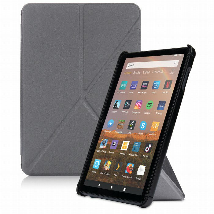 amazon Fire HD 8 2022/2020 P[X Fire HD 8 Plus Jo[ HD8 Plus 2022/2020N 2022/2020Nf 3_Zbg یtB ^b`y ܂ tB X^hP[X X^h hd8 10 hd8plus  [