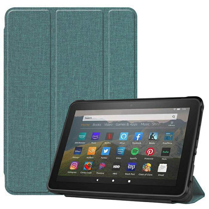 Rakuten - amazon Fire HD 8 2020 ケース Fire HD 8 Plus カバー HD8 Plus 2020年発売 2020年モデル スタンドケース スタンド hd8 第10世代 hd8plus タブレットケース メール便