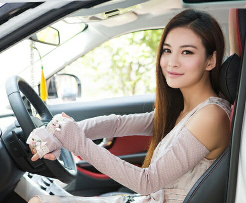 送料無料 UV アームカバー UVカット アームカバー ロング 指なし 手袋 レディース カット 結婚式 ウェ..