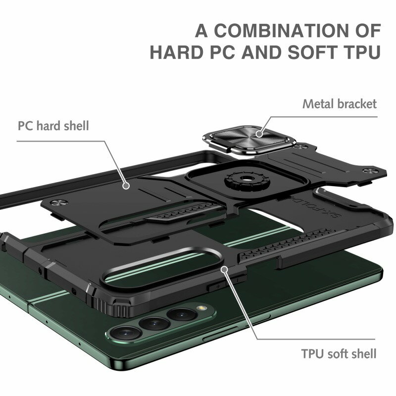乐天商城 - Galaxy Z Fold4 5G ケース docomo SC-55C カバー ギャラクシーZフォールド4 3点セット 保護フィルム タッチペン おまけ フィルム ガラスフィルム スマホケース ギャラクシーZフォールドフォー スマホカバー au SCG16 エスシージーイチロク メール便