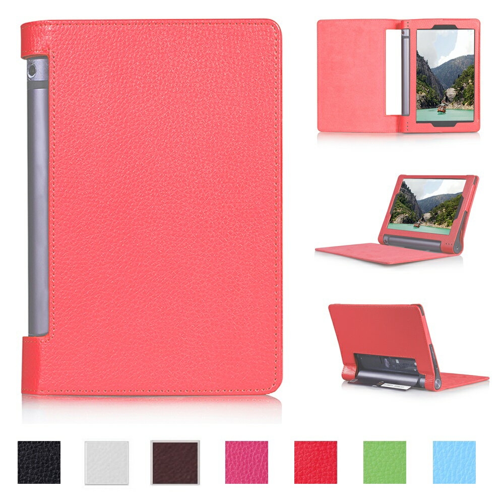 Rakuten - 【保護フィルム 2枚 タッチペン付き】 Lenovo YOGA Tab 3 10 ZA0H0027JP X50F ZA0A0005JP 10インチ ケース Tablet3 10 カバー スタンドケース スタンド 　メール便