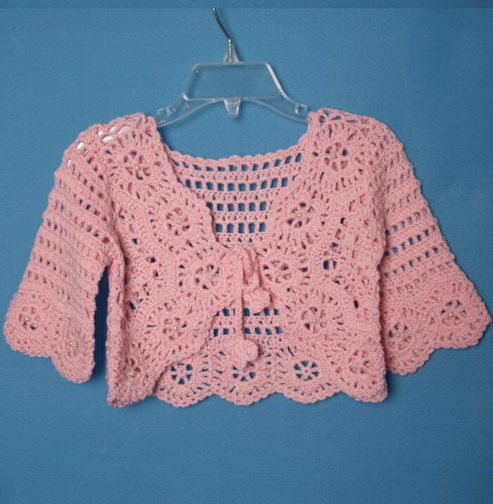 子供 ボレロ カーディガン 100/110/120 ピンク ボレロ 　ドレス キッズドレス・キッズ ドレス・子供 フ..