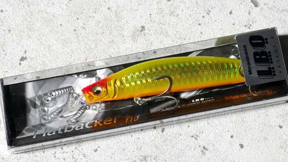 メガバス (Megabass) FLATBACKER (フラットバッカー) GG ゴールドティーザー