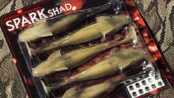 本仕込みSPARK SHAD 5inchゴールドシャッド