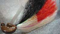 MUSH HEAD HAIR-JIG 1/2oz F CRAW RED