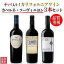 【送料無料】ワインセット カリフォルニア ワイン 3本セット カベルネ・ソーヴィニヨン 赤ワイン 濃厚 フルボディ 750ml×3本 お歳暮 敬老の日 ボーグル...