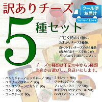 訳あり チーズ おつまみ 詰め合わせ セット お得 5種 チーズセット ゴルゴンゾーラ ゴーダ ミモレット カマンベール