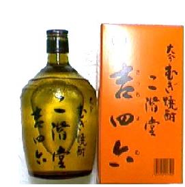 二階堂 吉四六 麦焼酎 二階堂　吉四六（ガラス瓶）【あす楽対応_関東】【あす楽対応_近畿】【あす楽対応_東海】【あす楽対応_中国】 麦焼酎 家飲み 贈り物 ギフト 誕生日に ss