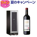 ワイン付★ドメティック マ・カーブ D17 ワインセラー Ma Cave 17本 コンプレッサー式 家庭用 業務用 鍵付き 2温度 棚間広め