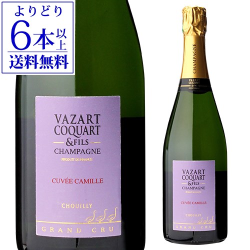 【よりどり6本以上送料無料】ヴァザール コカールキュヴェ カミーユ NV ブリュット 750ml グランクリュ シュイィ シャンパン シャンパーニュ 浜運 あす楽 母の日 父の日 ギフト