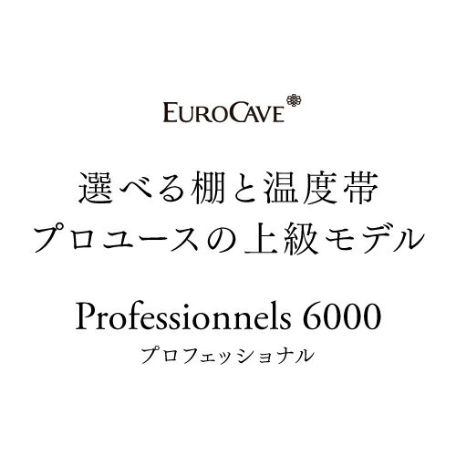 10月中旬入荷【正規品】ユーロカーブ　 6182VEuroCave Professionnels 6000シリーズ182本【ワインセラー】【コンプレッサー式】【家庭用】【業務用】【大型機種】【1温度管理タイプ】 棚間広め 鍵付き