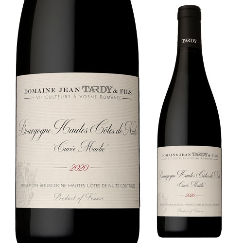 オート コート ド ニュイ キュヴェ マエリー 2020ジャン タルディ 750ml正規品 フランス ブルゴーニュ ピノ ノワール 赤 辛口 浜運A ギフト