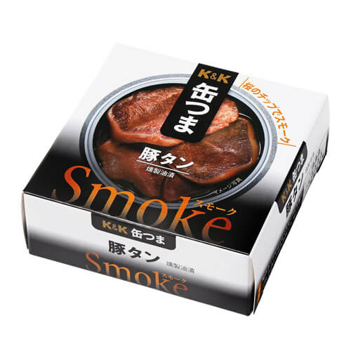 缶つま Smoke 豚タン 50g おつまみ 缶詰 缶つま 豚タン タン 燻製 スモーク ギフト セット 長S