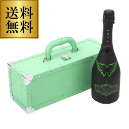 【正規品エンジェルシャンパン】送料無料エンジェル シャンパンヘイローグリーン (緑) NV 750ml GREEN BOX 専用箱入りシャンパン シャンパーニュ 6月値上 光るボトル ルミナス 映え