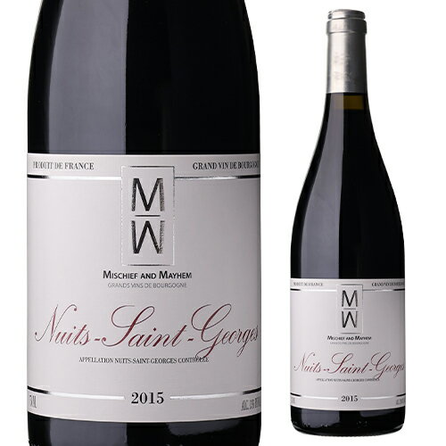 ニュイ サン ジョルジュ 2015ミスチーフ アンド メイヘム 750mlフランス ブルゴーニュ コート ド ニュイ マイクロ ネゴシアン ピノ ノワール 赤 ...