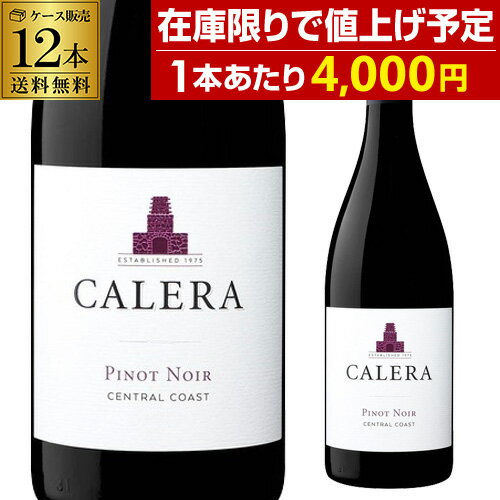 1本あたり4,000 円 送料無料 カレラ セントラル コースト ピノ ノワール 2021 12本セット 750ml 12本入アメリカ カリフォルニア 赤ワイン 辛口 ケース 長S