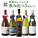 ワイン飲み比べセット 【800円OFFクーポン 5/1～2　9:59まで】1本あたり2,200円(税込) 送料無料 世界のシャルドネ 飲み比べ 5本セット第6弾 白 ワイン セット 品種 浜運 母の日 父の日 ギフト