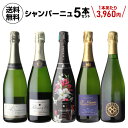 【全品P3倍 5/5 0時～24時&1,000円クーポン使える】1本あたり3,960円(税込) 送料無料 NAOTAKA厳選シャンパーニュ5本セット 5弾 750ml 5本入フランス シャンパン 辛口 ワインセット 浜運A