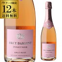 1本あたり1,650 円(税込) 送料無料 ブリュット ダルジャン ピノ ノワール ロゼ ヴァン ムスー 750ml 12本入フランス スパークリング ワイン ...