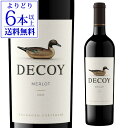 デコイ メルロー ソノマ カウンティダックホーン 750mlアメリカ カリフォルニア 赤ワイン 浜運A【よりどり6本以上送料無料】