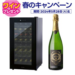 【全品P3倍 5/5 0時～24時&1,000円クーポン使える】ワイン★ 楽天1位 【送料無料】 ワインセラー ルフィエール ペルチェライン『LW-D32』 32本 本体カラー：ブラック家庭用ワインセラー 送料無料ワインセラー 家庭用おすすめ ワインクーラー 小型 おしゃれ