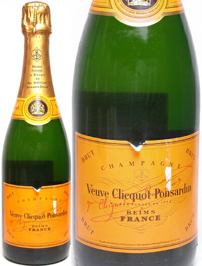 【ラベル不良】ヴーヴ・クリコ・ポンサルダン・ブリュット・750ml (泡・白)