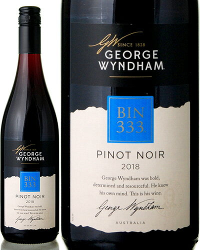 ワイン王国4ツ星 BIN333ピノ ノワール [2018] ウィンダム エステート ( 赤ワイン )