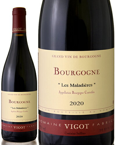 ブルゴーニュ レ マラディエール [ 2020 ]ファブリス ヴィゴ ( 赤ワイン )のサムネイル