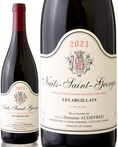 INFORMATION NameNuits Saint Georges Aux Argillas Audiffred ブドウ品種ピノ・ノワール 生産者名オーディフレッド 産地フランス／ブルゴーニュ／コート ド ニュイ／ニュイ サン ジョルジュ／オー アルジラ RegionFrance／Bourgogne／Cote de Nuits／Nuits Saint Georges／Aux Argillas 内容量750ml WA−／Issue − WS−／Issue − ※WA : Wine Advocate Rating ※WS : Wine Spectator Rating ★冷暗所での保管をお勧めします。