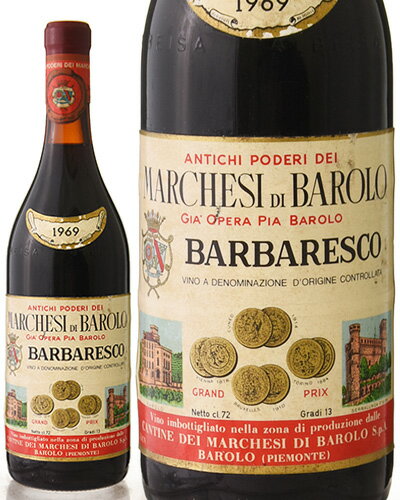 INFORMATION NameBarbaresco Marchesi di Barolo ブドウ品種ネッビオーロ 生産者名マルケージ ディ バローロ 産地イタリア／ピエモンテ／バルバレスコ RegionItaly／Piemonte／Barbaresco 内容量720ml WA−／Issue − WS−／Issue − ※WA : Wine Advocate Rating ※WS : Wine Spectator Rating ★冷暗所での保管をお勧めします。