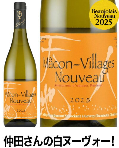 ★マコン ヴィラージュ ヌーヴォー [ 2025 ]ルー デュモン ( 白ワイン ) [N]