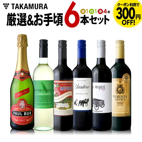 ワインセット 赤白 送料無料 第213弾 厳選＆お手頃6本 セット販売実績が物語る！味わいに妥協なしっ！！初心者の方にもオススメ（追加6本同梱可）| デイリーワイン [T]
