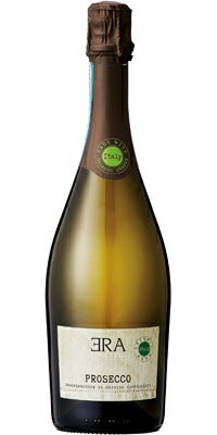 【6本〜送料無料】エラ プロセッコ　オーガニック エクストラ ドライ NV アウローラ 750ml 【発泡白】Era Prosecco Extra Dry Cantine Aurora 【サクラアワード2019ゴールド】モトックス イタリア　オーガニック　金賞