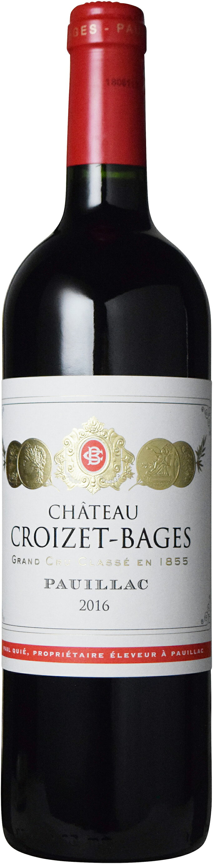 【全品P3倍★本日限り】　シャトー クロワゼ バージュ　2016　Chateau Croizet-Bages(他在庫と共有)ワイン ギフト　　ギフト 母の日 金賞 750ML おすすめ