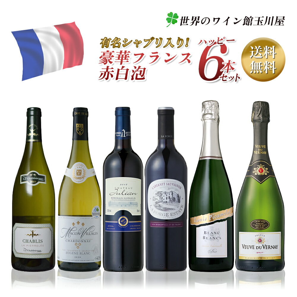 【全品P3倍★本日限り】ワインセット【送料無料】豪華 シャブリ入!!! 金賞 ワイン 赤白泡 飲み比べセット 750mlワインセット ギフト 母の日 金賞 750ML おすすめ