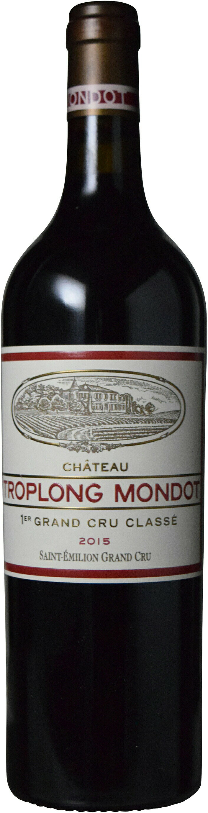 【全品P3倍★本日限り】　　【全品P2倍★クーポン付】シャトー・トロロン・モンド 2015 750ml 赤ワイン Chateau Troplong Mondotwainn　　ギフト 父の日 金賞 750ML おすすめ