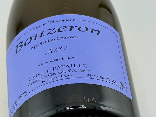 ドメーヌ・シルヴァン・パタイユ / ブーズロン [2021]【白ワイン】