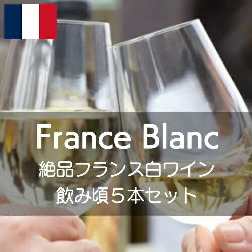 絶品フランス白ワイン飲み頃5本セット！【ワインセット】