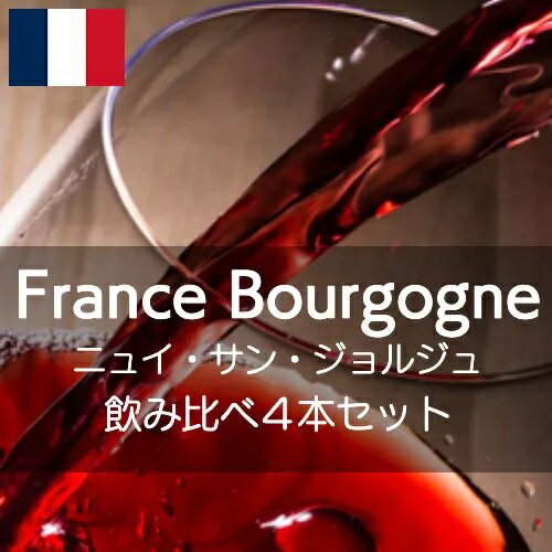 フランス・ブルゴーニュ・ニュイ・サン・ジョルジュ飲み比べセット【ワインセット】