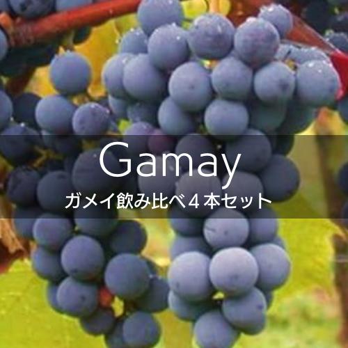 ガメイ飲み比べ4本セット【ワインセット】