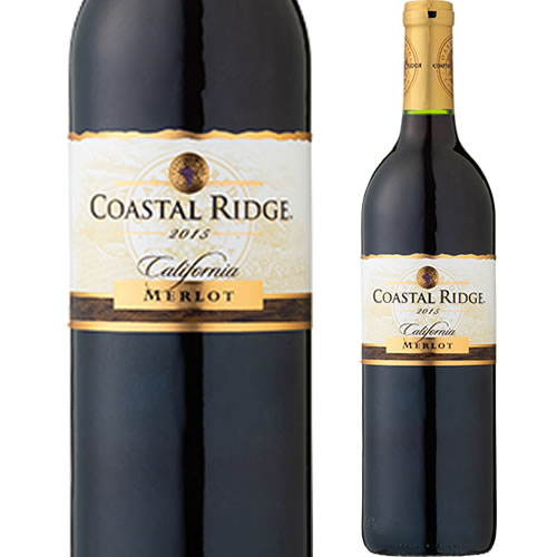 コースタル・リッジ　メルロー〔2015〕（750ml×1本）アメリカ カリフォルニア COASTAL RIDGE