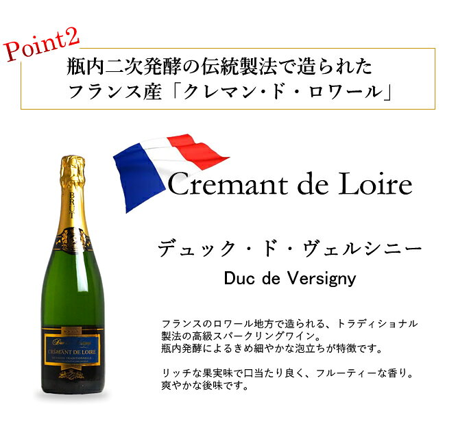 【送料無料】＜第77弾＞辛口スパークリングセット（泡750ml×6本）クレマン入り！ワインセット スパークリングワイン クレマン ヴァンムスー フランス スペイン ニュージーランド イタリア winekan-10004554 ボックスワインのお手軽ワイン館 サンプル画像3