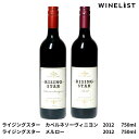 楽天WINELIST 楽天市場店【送料無料】【化粧箱入り】2本セット プレミアムワインセット ライジングスター カベルネソーヴィニヨン メルロー 一番星 出世ワイン 赤ワイン 美味しい お肉に合う ワイン好き マーガレットリバー 西オーストラリア オーストラリア 750ml x2本