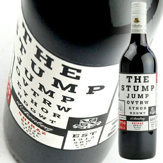 ダーレンベルグ/　ザ　スタンプ　ジャンプ　シラーズ　[2020]　750ml・赤　【d’Arenberg】 The Stump Jump Shiraz