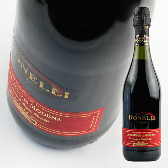 ドネリ/　ランブルスコ　ディ　モデナ　セッコ　750ml・赤泡