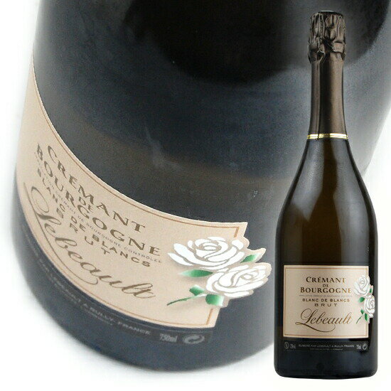 {[ N} h uS[j u hD u ubg [NV] 750ml A Xp[NO Domain Lebeault Cremant de Bourgogne Blanc de Blancs Brut