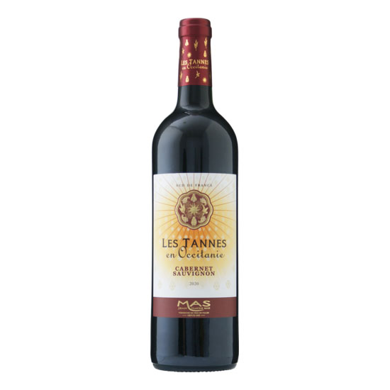 h[k |[ }X  ^k INV^ Jxl \[Bj [2022] 750ml  Domaines Paul Mas Les Tannes en Occitanie Cabernet Sauvignon